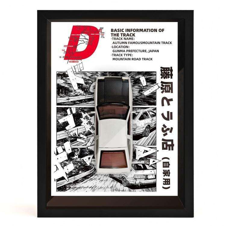 A4 Model Hanging Picture-Box-AE86 Lightless 3