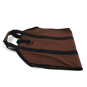 Bolsa de Lona Resistente y Portátil para Leña, Bolsa Multifuncional para Almacenamiento de Leña, Color Marrón, para Uso en Exteriores - Product Image 3