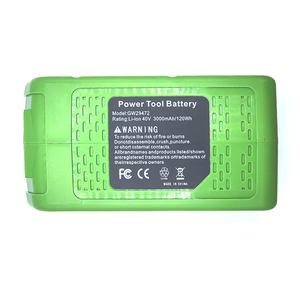 Cordless Chain Miter Circular Reciprocating <strong>Saker</strong> Pole Power Saw <strong>Tools</strong> Replacement 40V/5Ah Rechargeable Battery GW29472 for GRE - Product Image 3