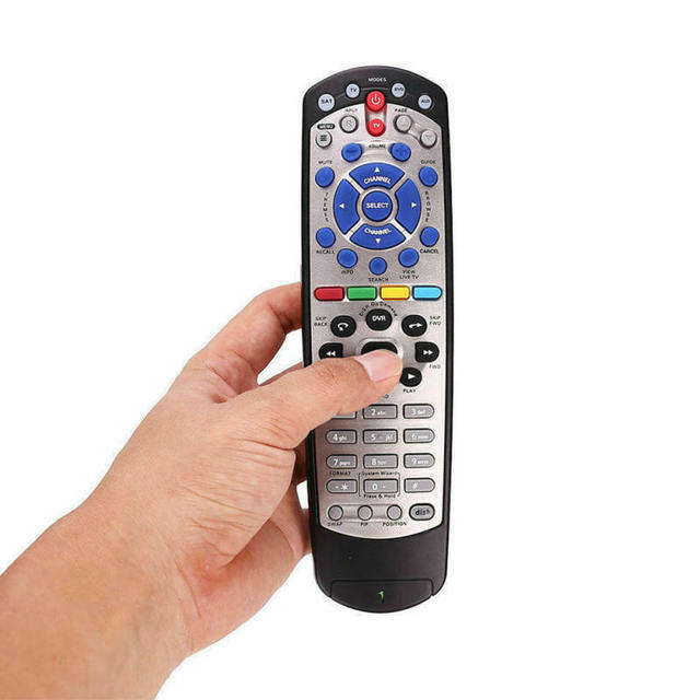 New Replacement Fit for Dish-Network DISH 20.1 IR Satellite TV Remote Control DISH1 DISH2 with Instructions Satellite Receiver
