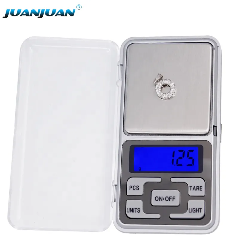 Mini balança digital para pesagem de tela, balança eletrônica digital de bolso com 0.01x500g, para joias e diamantes, venda imperdível