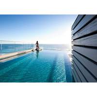 Piscine en acrylique transparente Leyu, la plus vendue de notre usine chinoise, taille personnalisable, design tendance pour adultes, garantie 10 ans