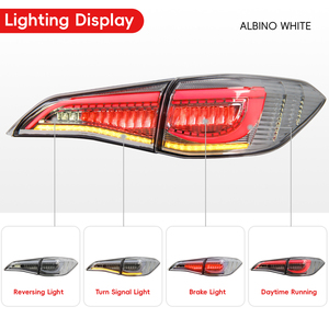 Conception améliorée pour les feux arrière du Vios 2014 avec matériau ABS LED et éclairage matriciel pour mise à niveau et modernisation - Product Image 3
