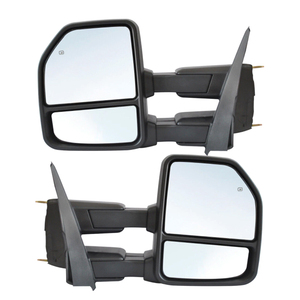 2015-2018 para Ford F150 Espejos laterales <span class=keywords><strong>de</strong></span> remolque telescópicos negros Señal <span class=keywords><strong>de</strong></span> giro calentada eléctrica <span class=keywords><strong>de</strong></span> 8 pines Nueva condición - Product Image 2