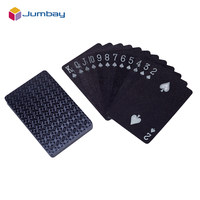 Vente chaude Jeu de cartes à jouer au poker magique personnalisé, style cool, dessin animé, cartes à jouer en plastique, logo personnalisé, papier familial