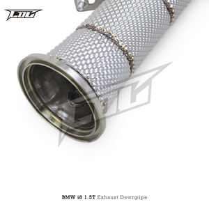 Collettore di Scarico BSK per <span class=keywords><strong>BMW</strong></span> I8 1.5T 2014-2023, Tubo a Flusso Libero con Sistema di Scarico Sportivo in Acciaio Inox - Product Image 2