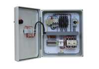 Panneau de commande électrique de démarrage progressif étoile-triangle en acier galvanisé IP65 pour moteur triphasé, tableau de distribution pour pompe incendie