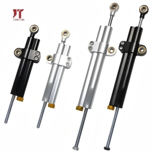 Amortiguadores <span class=keywords><strong>de</strong></span> Dirección Duraderos <span class=keywords><strong>de</strong></span> 260 mm y 365 mm para Yamaha YZF-R3, YZF-R6, TDR 250, CS3C, CS5, SR1, SR125, XJR1300, Kawasaki MT07, MTO9, <span class=keywords><strong>ZX6R</strong></span> - Product Image 1