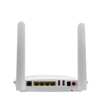 F780l Ftth 1GE + 3FE + 1POTS + 2,4G WIFI + 5G WIFI + 2USB Terminal de fibra óptica Red Onu Xpon Modem Router Gpon Epon