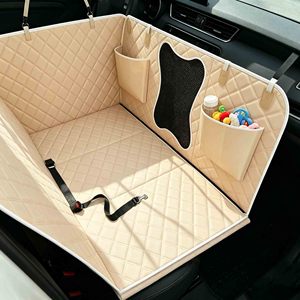 Housse de siège auto pour chien, hamac, coussin de siège auto pour animaux de compagnie, pour siège arrière, fond rigide, imperméable, extenseur de siège arrière, antidérapant - Product Image 6