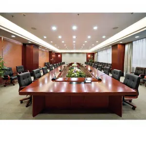 Мебель для проектов, высокое качество, конференц-зал из МДФ, многоместный секционный стол для встреч