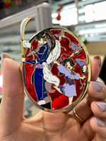 Pins en émail anime personnalisés, badges métalliques de personnages, pins en émail de dessins animés OEM pour collectionneurs, décoration de sac à dos, cadeau pour les fans