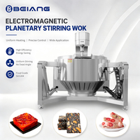 Industriële Hot Pot Basisverwerkingsmachine RVS Planetaire Kookmixer