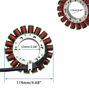 GOOFIT 18 bobina motocicleta Magneto estator bobina accesorios reemplazo para Arctic Cat 700cc 2006-2008 <span class=keywords><strong>Suzuki</strong></span> LTA 700cc 750cc <span class=keywords><strong>X</strong></span> - Product Image 2