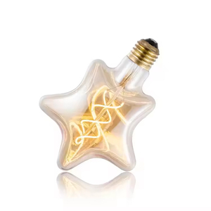 Chất lượng cao 4 Wát hình dạng ngôi sao <span class=keywords><strong>LED</strong></span> E27 ánh sáng bóng đèn mềm Edison Tungsten <span class=keywords><strong>Filament</strong></span> cho đèn chùm trang trí B22 E26 - Product Image 3