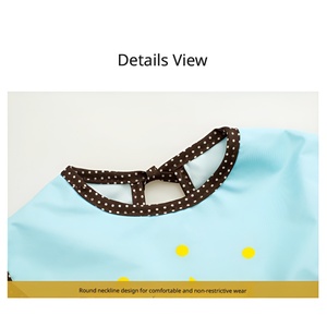 Bavaglino Impermeabile Senza Maniche per Neonati con Raccogli Briciole, Bavaglino per Bambini con Cartoni Animati, Supporto OEM ODM, Vendita all'Ingrosso - Product Image 3