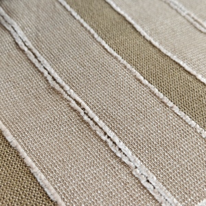 Tessuto di lusso in tessuto misto cotone, tinto in filo spesso, in morbido Jacquard, per tende, Stocklot - Product Image 4