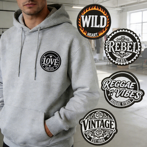 Toppe Ricamate Personalizzate ad Alta Definizione, Distintivi con Logo Personalizzato con Filo Fine per Opere d'Arte Dettagliate - Product Image 1