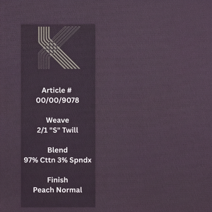 97% algodón 3% Spandex Tela ligera Transpirable y lavado Teñido liso para prendas casuales y formales - Product Image 1