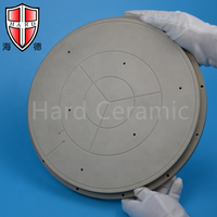 Disque chauffant en nitrure d'aluminium (AlN) pour plaques céramiques, mandrin à vide, haute conductivité thermique, pour PECVD CVD, D320