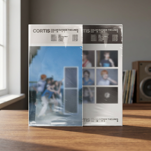 CORTIS El 1er EP [COLOR OUTSIDE THE LINES] (Versión Weverse Albums) Paquete de tarjetas fotográficas oficiales de Kpop de Corea con CD, edición QR CARD - Product Image 4