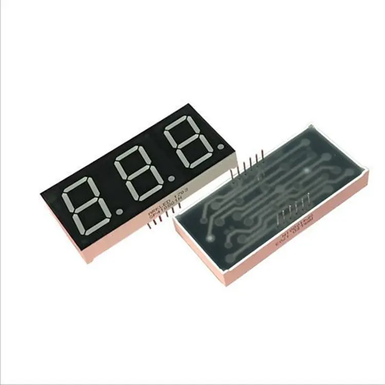High Definition 0.8 Inch 3 Digits 7 Segment Led Display Used In Industry Machine