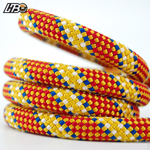 HBC 9.8mm 나일론 다이나믹 클라이밍 로프 (암벽 및 얼음 등반, 추락 방지, 고강도) - Product Image 1