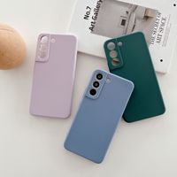 Funda de Silicona Líquida TPU para Teléfono Samsung Galaxy S23 S22 S21 Ultra Note 20 Pro A03 A53 A12 A13 A33 A73 A03s