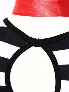 Robe tutu de ballet rayée pour filles, tenue de danse lyrique pour enfants débutants, costume de mime à manches longues pour tout-petits, personnalisable - Product Image 5
