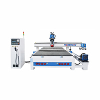Fresadora CNC Jinan Mosencnc 1325 de 4 Ejes con Eje Rotatorio y Motor, Máquina de Tallado de Madera para Muebles, Grabado 3D