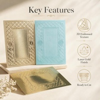 Klantspecifieke messing 3D-embossing hete folie-stempel & debossing mal voor gebruik in karton-drukkerijpers, merk TPS