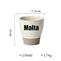 Mug personnalisé en céramique écologique gaufré 200 ml, motif nom de ville ou de pays, plage, MALTE DUBAÏ MAÏORQUE SICILE
