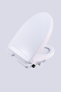 Asiento de Inodoro Redondo de Plástico con Tapa de Cierre Suave y Mecanismo de Liberación Rápida para la Comodidad del Hogar Moderno - Product Image 5