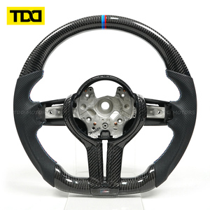 พวงมาลัยคาร์บอนไฟเบอร์แท้ TDD เหมาะสำหรับ F10 BMW M แบบสปอร์ต F30 M4 M5โรงงานโดยตรงรองรับตามสั่ง - Product Image 1