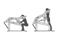 Machine à Squats à la Ceinture à Charge de Plaques, Cadre Surdimensionné, Coussinets d'Épaule, Entraîneur de la Partie Inférieure du Corps, Équipement de Musculation Commercial pour Salle de Sport