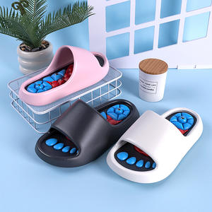 Pantuflas de Baño de Verano para Mujer y Hombre, Transpirables, Antideslizantes, con <span class=keywords><strong>Masaje</strong></span>, Chanclas con Placa de Acupresión - Product Image 4