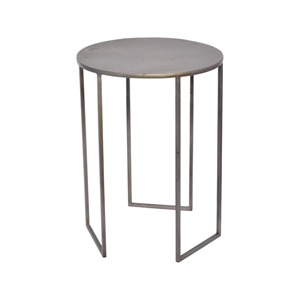 Nordic Style Luxury Modern Metal Side <b>Table</b> Gray Custom Size <b>Small</b> <b>Coffee</b> <b>Table</b> for Interior Furniture - Product Image 1