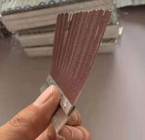 Ventes directes d'usine personnalisé en alliage d'aluminium Base de <span class=keywords><strong>fer</strong></span> papier de verre bois accessoires de ponçage <span class=keywords><strong>brosse</strong></span> bande de ponçage <span class=keywords><strong>brosse</strong></span> - Product Image 1