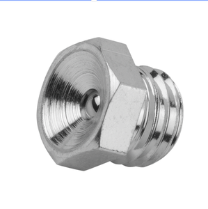 จุกจ่ายจาระบีแบบกรวย K1134 DIN 3405 แบบ A ตรง M6X1 หกเหลี่ยม เหล็กชุบสังกะสี ข้อต่อหล่อลื่นแบบฝัง - Product Image 4
