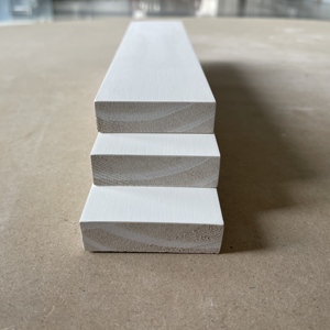 Moulure de base coloniale en pin blanc apprêté pour la décoration intérieure, pour plinthe murale, vente en gros d'usine, panneau de bois - Product Image 4