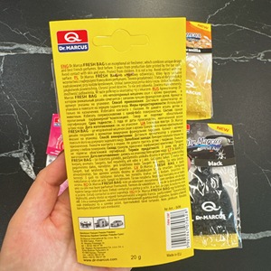ดร.มาร์คัส ถุงหอมปรับอากาศในรถยนต์ กลิ่นหอมสดชื่น ลูกปัดน้ำหอม กลิ่นหมากฝรั่ง  น้ำหอมปรับอากาศในตู้เสื้อผ้า - Product Image 1