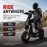 Scooter Eléctrico Todoterreno de 15000W con Asiento, 120KM/H de Alta Velocidad, 74V 50AH de Largo Alcance, Scooter Eléctrico para Adultos, Venta al Por Mayor OEM