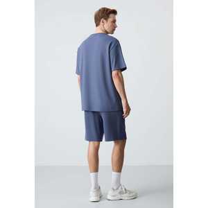 Ensemble de shorts pour homme en coton Petrol, coupe oversize, 100% coton, vêtements décontractés basiques, 85259 - Product Image 1