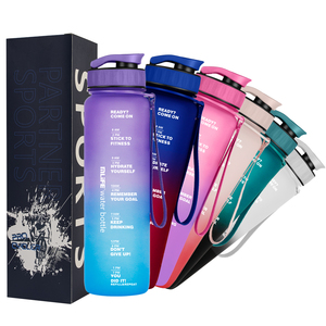 ขวดน้ำพลาสติกแบบใหม่ของ ODM <span class=keywords><strong>Mlife</strong></span> Factory สำหรับการเดินป่า ป้องกันการรั่วซึม ปลอดภัยสำหรับเครื่องล้างจาน เหมาะสำหรับการเดินทาง เป็นของขวัญ - Product Image 2