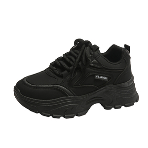 Chaussures de sport décontractées pour femmes, nouvelle mode, confortables, antidérapantes, pour la course et la marche, à lacets, automne/printemps, vente en gros - Product Image 3