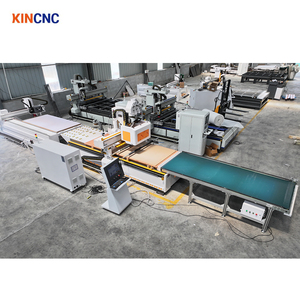 Machine de fraisage CNC pour le travail du bois avec étiquetage automatique et chargement/déchargement automatiques, dotée d'un nesting intelligent - Product Image 1