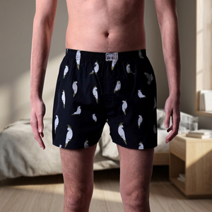 Calzoncillos Boxer Largos Estampados para Hombre, 100% Algodón Tejido - Product Image 3