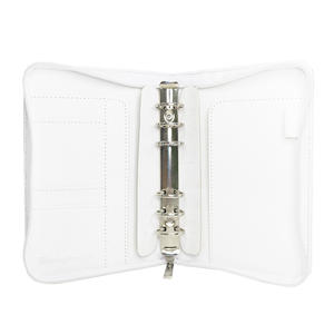 Anillas de carpeta de hojas sueltas personalizadas, <span class=keywords><strong>Agenda</strong></span> de cuero, planificador con cremallera, nuevo estilo, <span class=keywords><strong>2022</strong></span> - Product Image 6