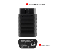 Escáner de Diagnóstico Profesional Automotriz LAUNCH X431 PRO3S+ de 10 Pulgadas, Sistema Completo OBD OBD2, Lector de Códigos, Escaneo PRO3S PLUS Pk V PRO