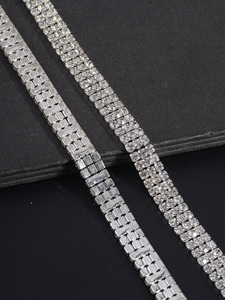 Hot bán chuyên sâu Claw tinh thể kim cương chuỗi nhà máy bán buôn tái sử dụng kim loại DIY phụ kiện với mạ kỹ thuật - Product Image 4